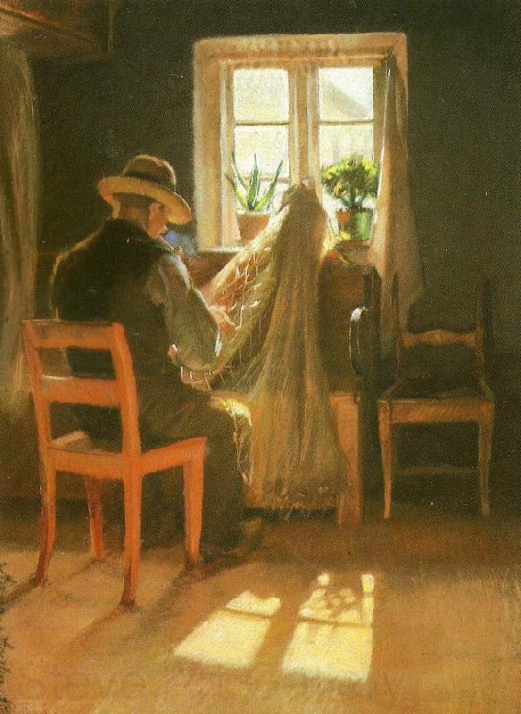 Anna Ancher kran wollesen boder garn